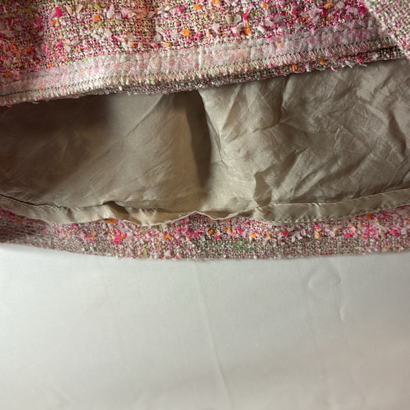 Brooks Brothers tweed skirt. Size 8. Pink/ Muti-color - Picture 6 of 8